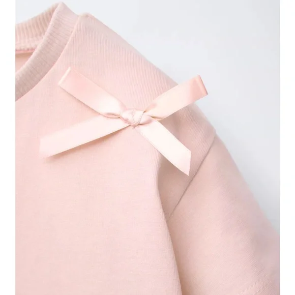 ZARA BOW T-SHIRT - Picture 3 of 9
